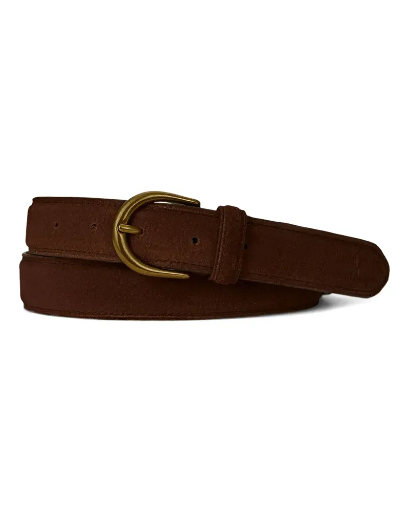 Ralph Lauren Gürtel aus Wildleder - Braun Braun