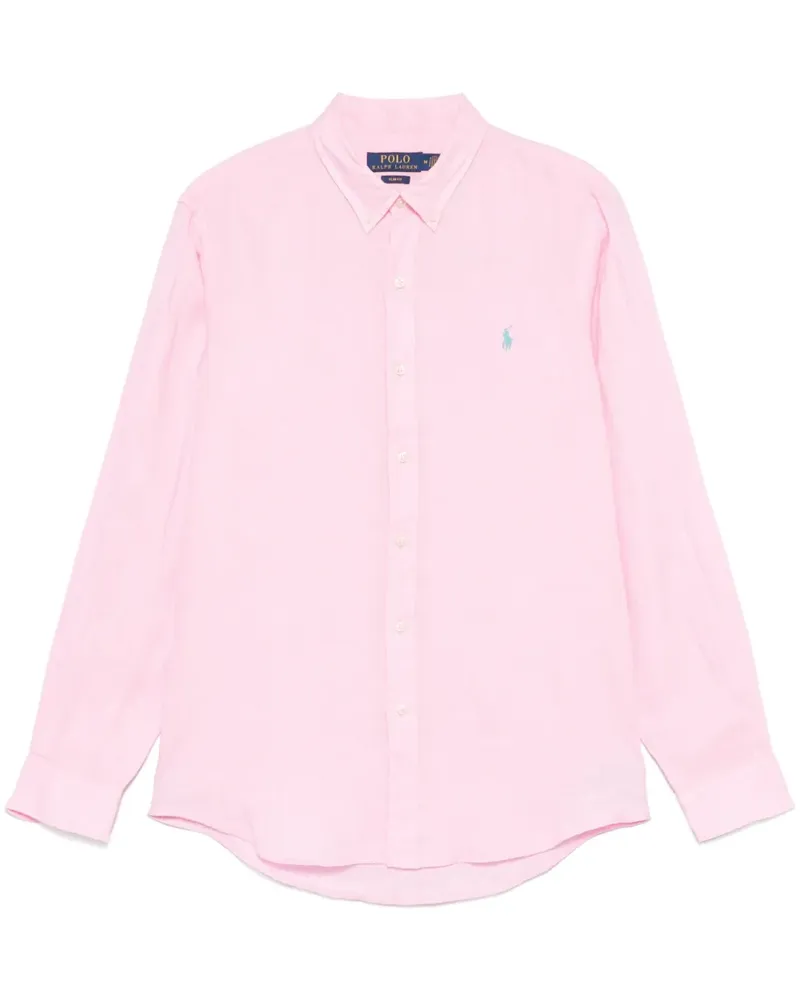 Ralph Lauren Hemd aus Leinen - Rosa Rosa