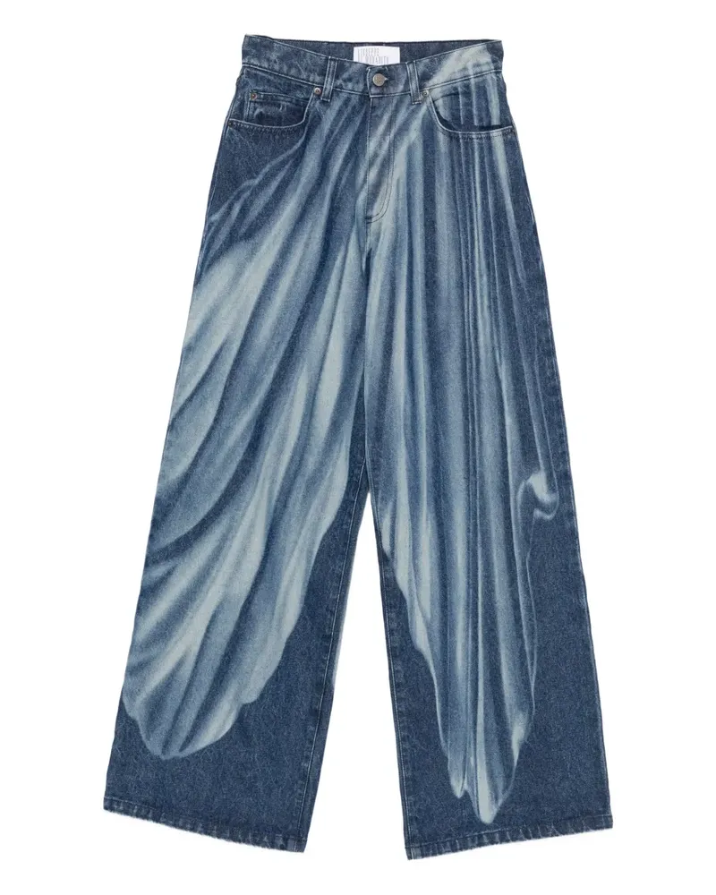 Giuseppe di Morabito Jeans mit weitem Bein - Blau Blau