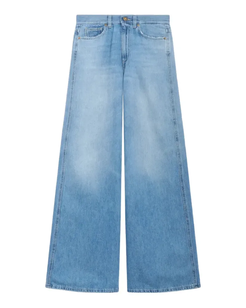 PT TORINO Jeans mit weitem Bein - Blau Blau