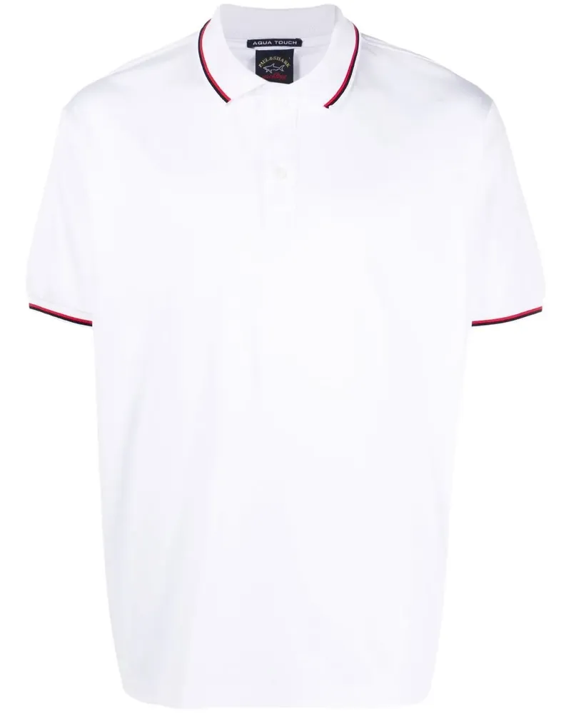 Paul & Shark Kurzärmeliges Poloshirt - Weiß Weiß
