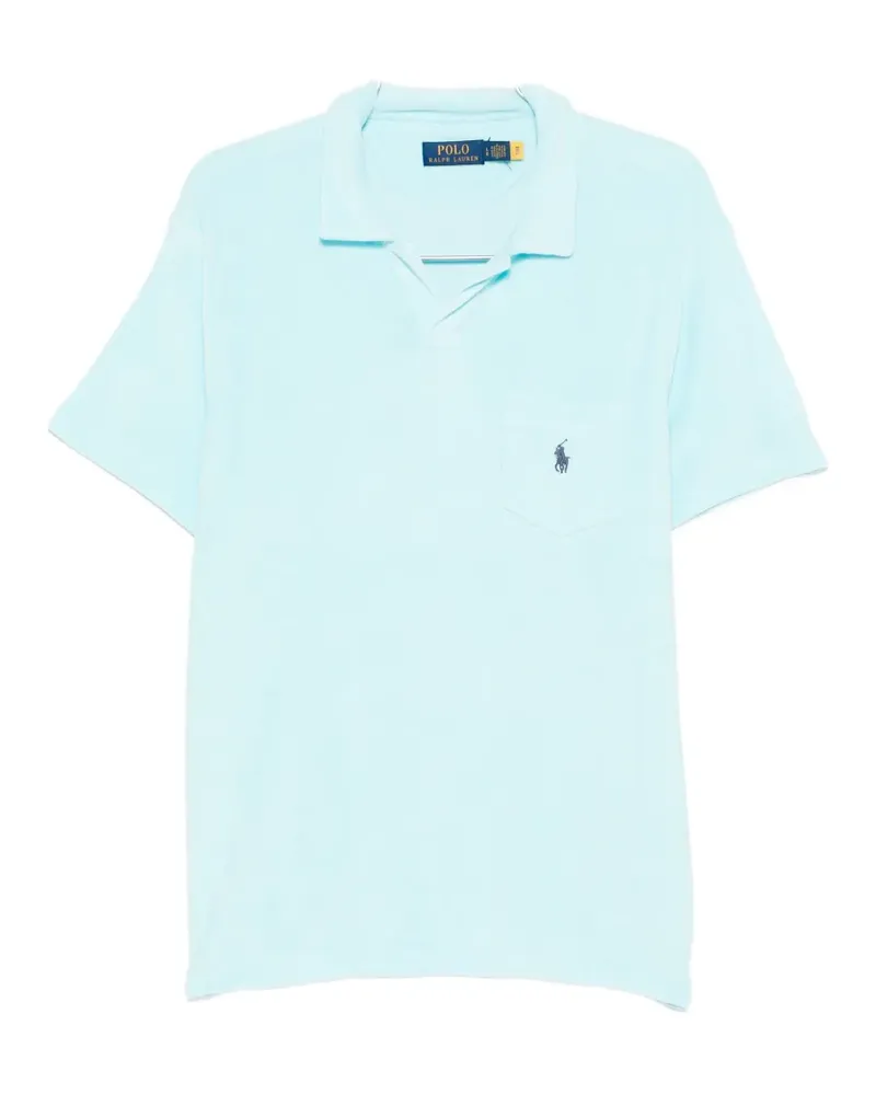 Ralph Lauren pocket logo polo shirt - Blau Blau