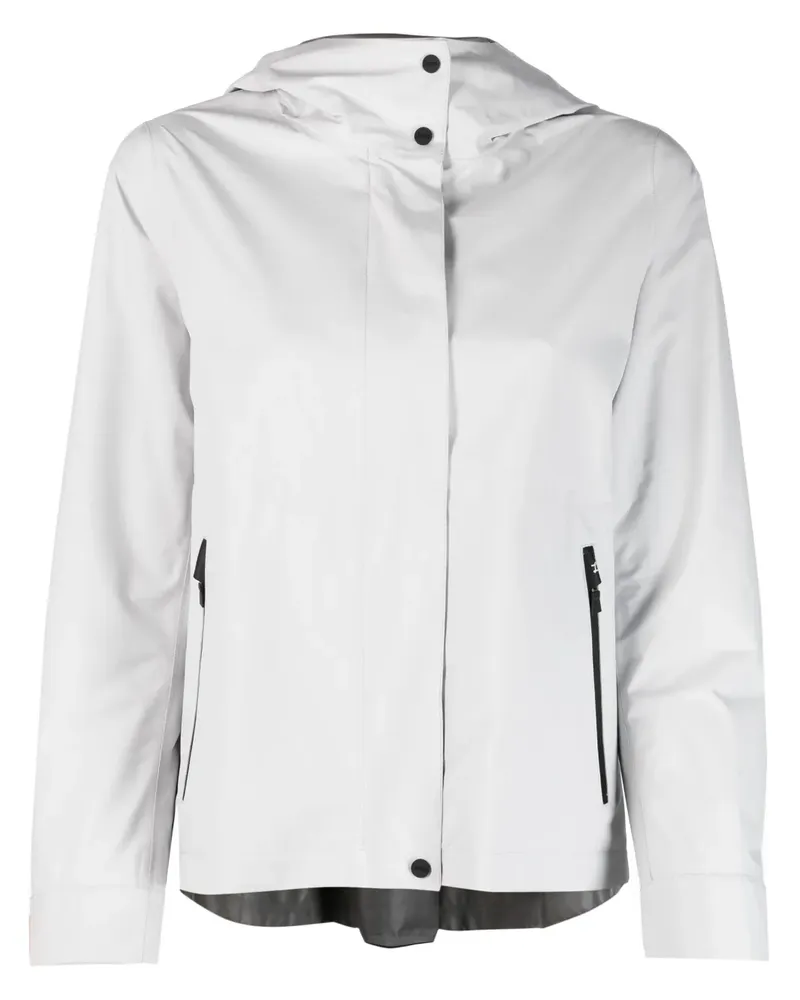 Herno Jacke mit Falten - Grau Grau