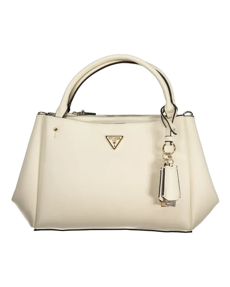 Guess logo-plaque tote bag - Nude Nude