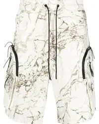 ACW* Shorts mit Marmor-Print Nude