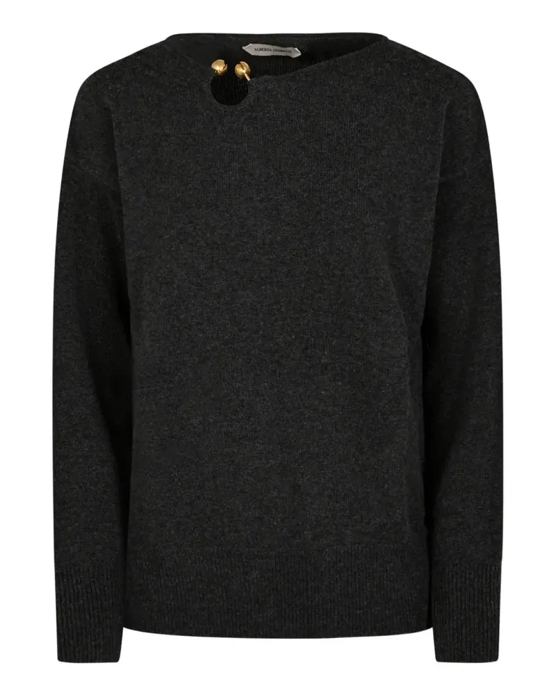 Alberta Ferretti Pullover mit Cut-Outs - Schwarz Schwarz