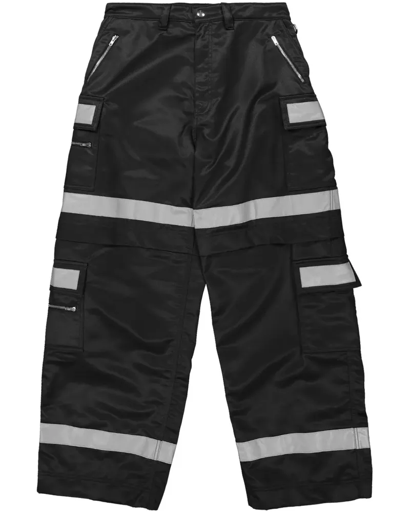 VETEMENTS Workwear Hose Schwarz