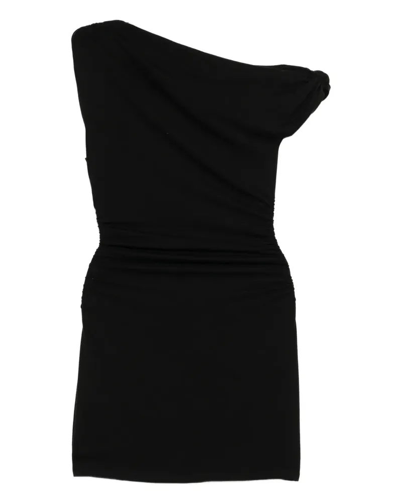 Reformation Belle Kleid - Schwarz Schwarz