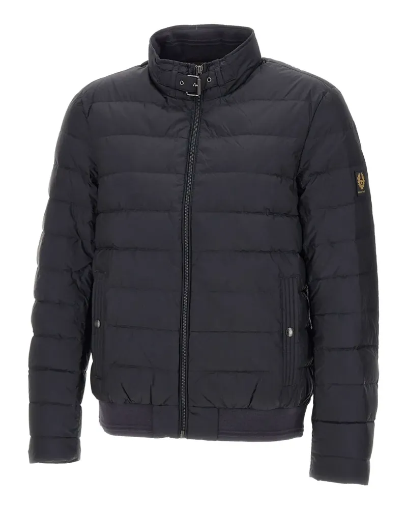 Belstaff quilted zip-front jacket - Blau Blau