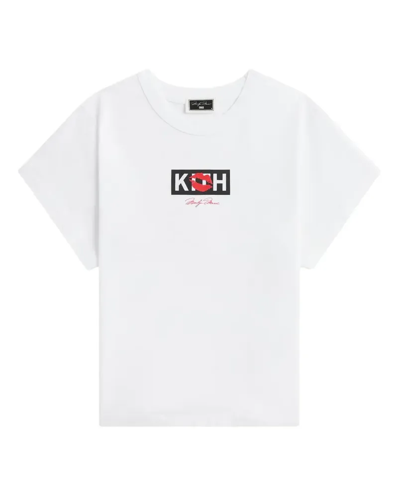 KITH Marilyn Monroe Kiss Mulberry T-shirt - Weiß Weiß