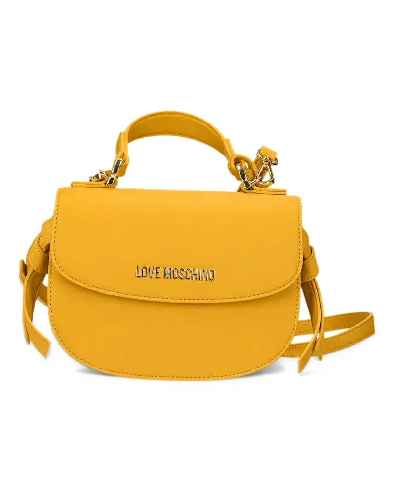 Moschino Tote Bag mit Knoten - Gelb Gelb