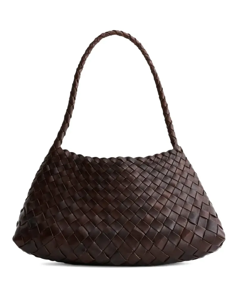 Dragon Diffusion Rosanna dark brown tote bag - Braun Braun