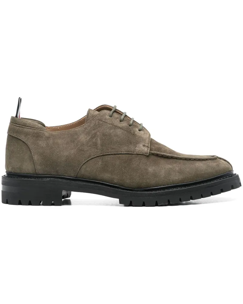 Thom Browne Derby-Schuhe mit Kommandosohle - Grün Grün