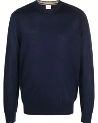 Paul Smith Fein gestricktes Sweatshirt Blau