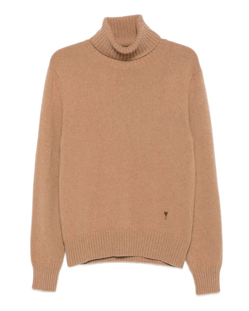 AMI Paris Ami de Coeur Pullover - Nude Nude