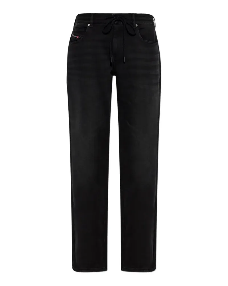Diesel 2071 D-Meel Jogg drawstring jeans - Schwarz Schwarz