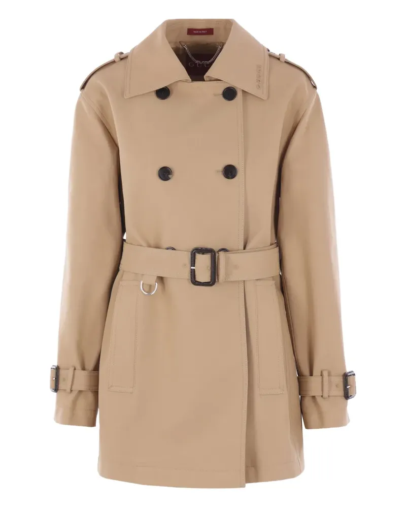 Gucci Trenchcoat mit Gürtel - Nude Nude