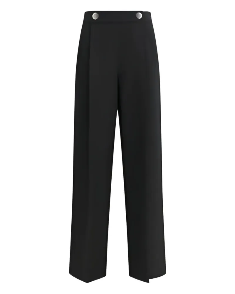 Giorgio Armani Hose mit Knöpfen - Schwarz Schwarz