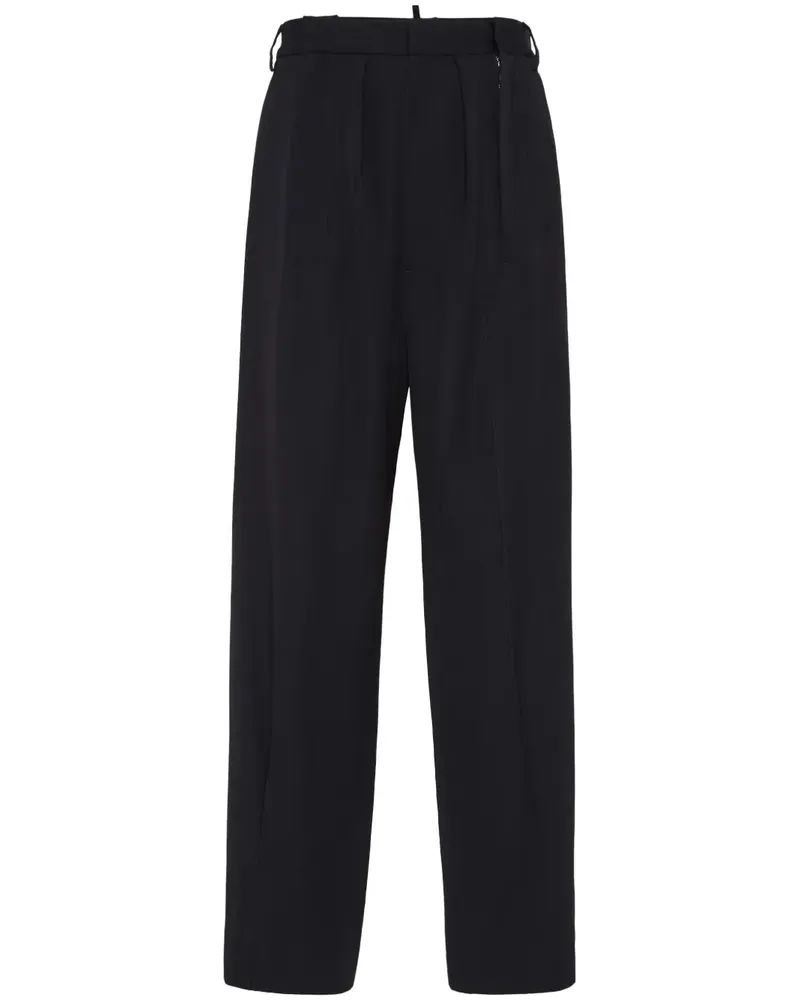 Dsquared2 Hose mit geradem Bein - Schwarz Schwarz