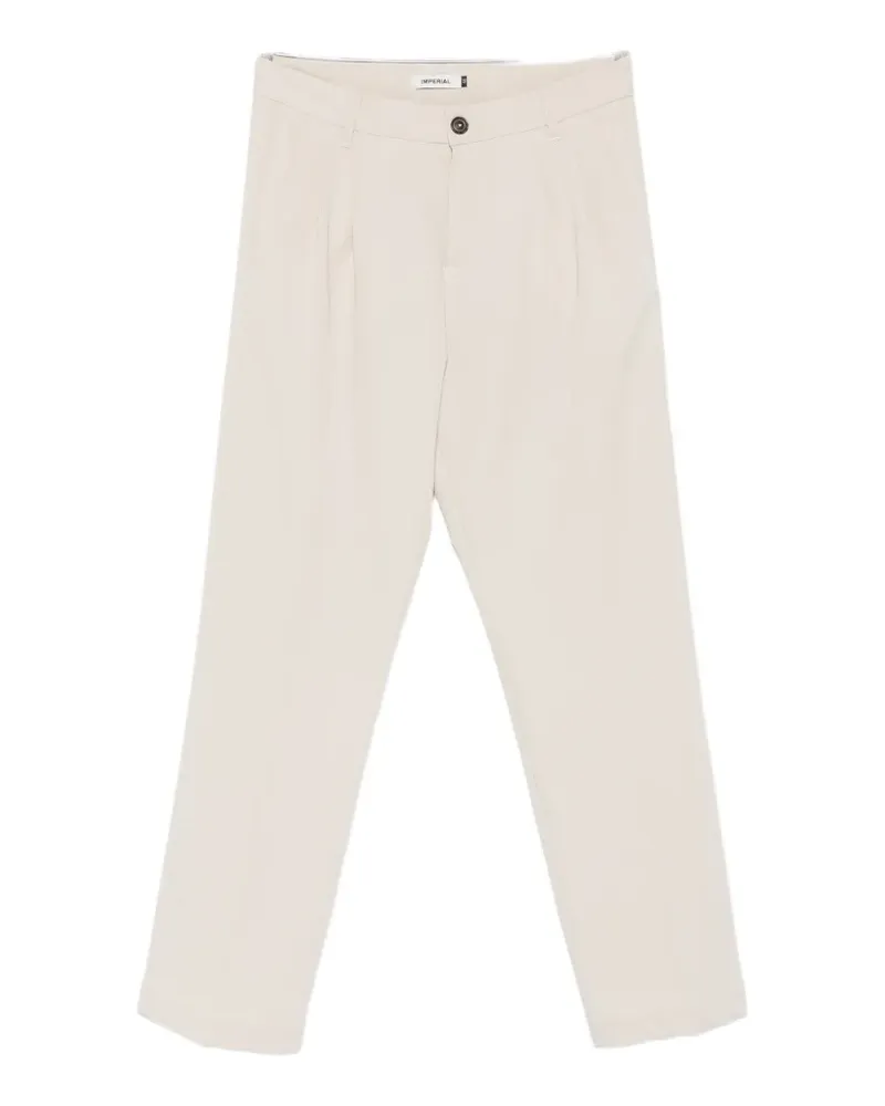 IMPERIAL pleated-design trousers - Nude Nude