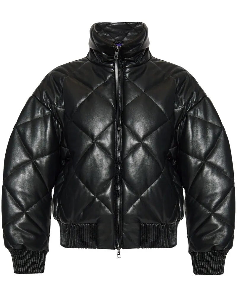 Emporio Armani Gesteppte Jacke Schwarz