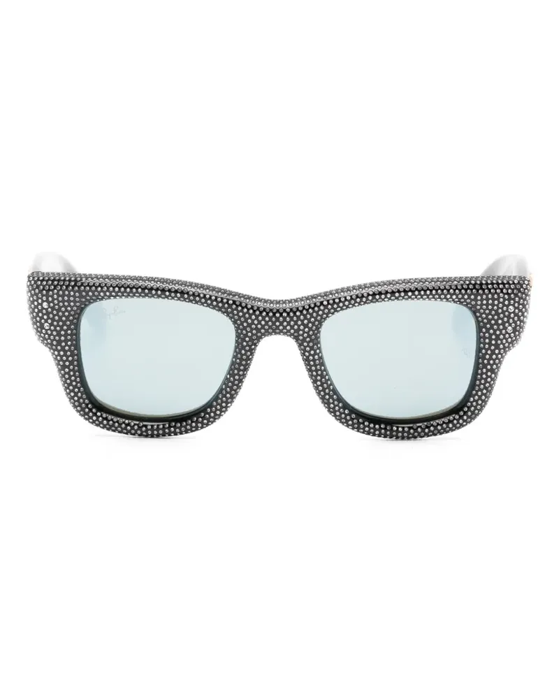 Ray Ban x A$AP Rocky Wayfarer Puffer Sonnenbrille - Schwarz Schwarz