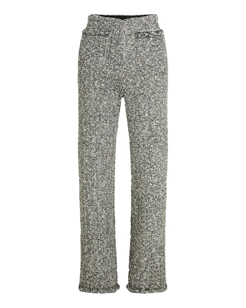 Karl Lagerfeld sequin-embellished trousers - Weiß Weiß