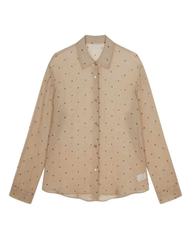 JNBY Hemd mit Polka Dots - Nude Nude
