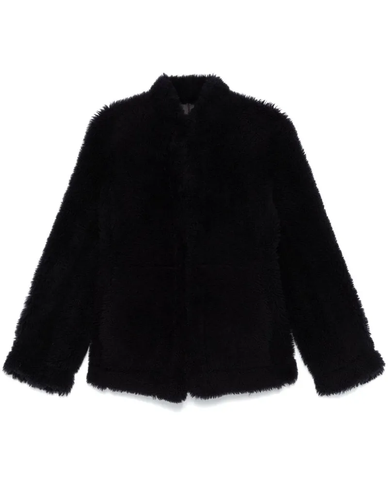 Totême Cinched Jacke aus Shearling - Blau Blau
