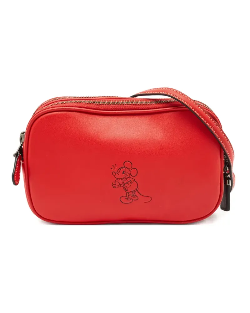 Coach x Disney Mickey leather crossbody bag - Rot Rot