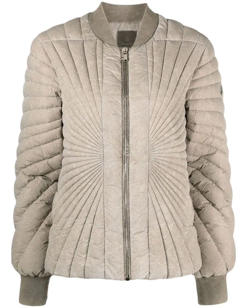 Moncler Radiance Flight Bomberjacke - Nude Nude