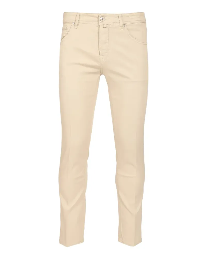 Jacob Cohën Carrot slim-fit trousers - Nude Nude
