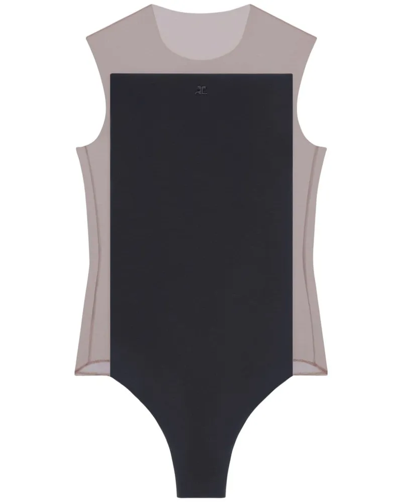 Courrèges Illusion Body - Schwarz Schwarz