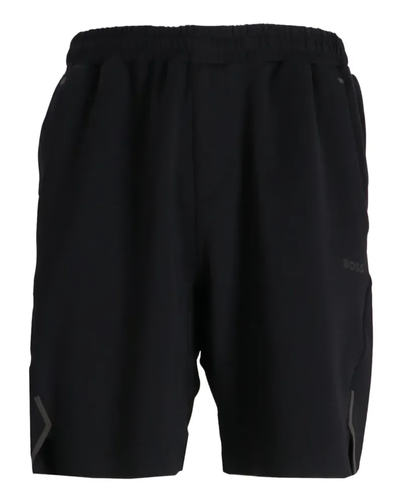 HUGO BOSS Shorts mit elastischem Bund - Schwarz Schwarz