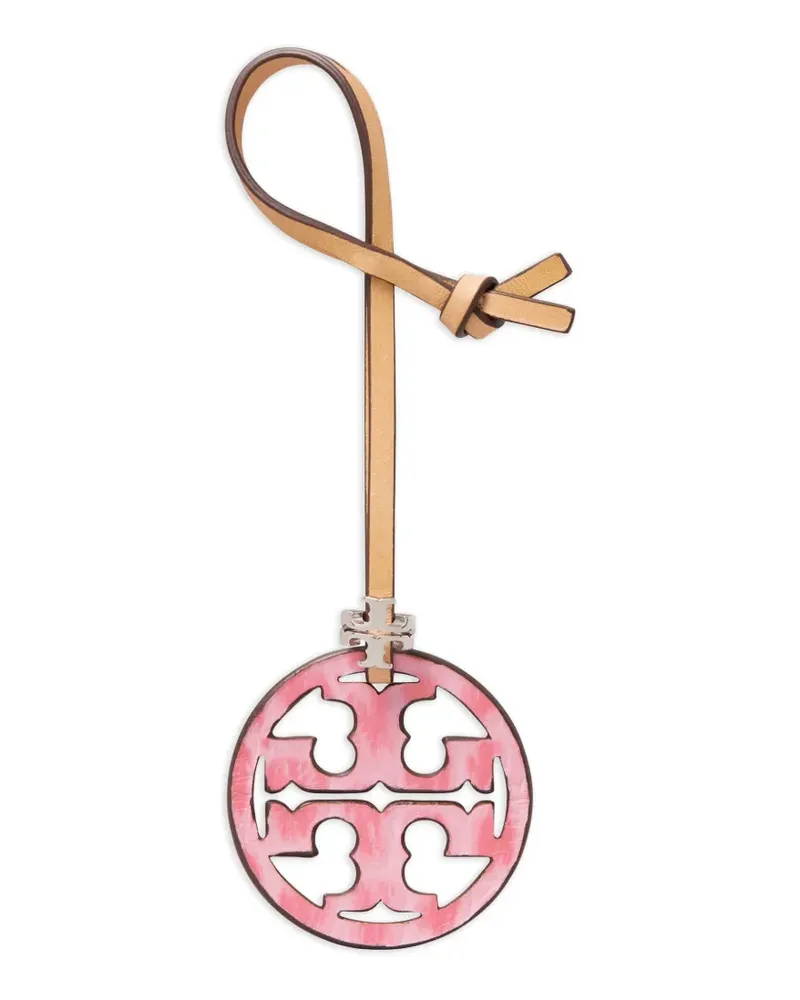 Tory Burch Miller Logo Taschenanhänger - Rosa Rosa
