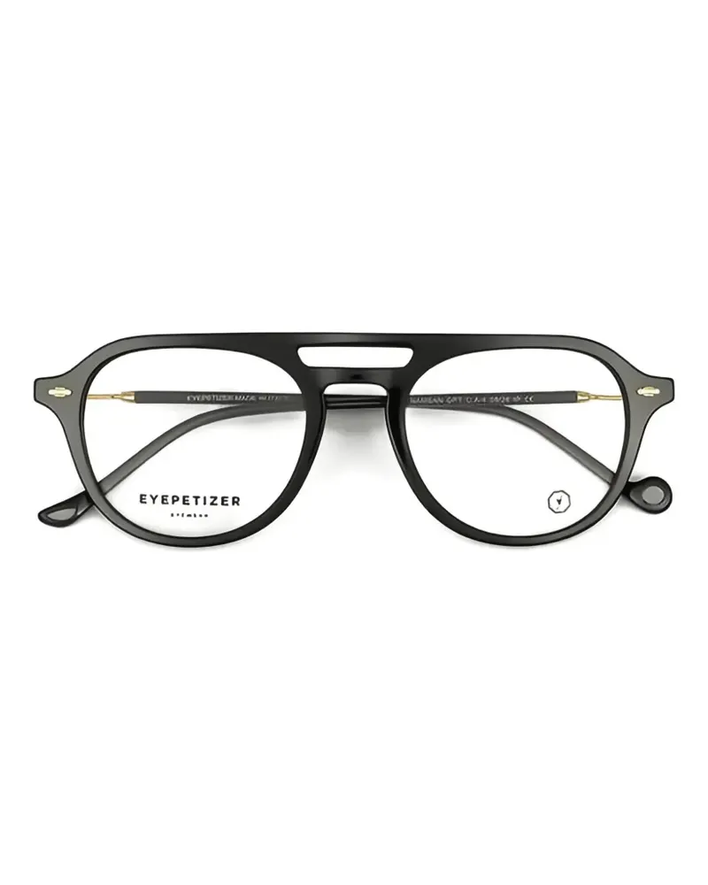Eyepetizer Namsan Opt pilot-frame glasses - Schwarz Schwarz