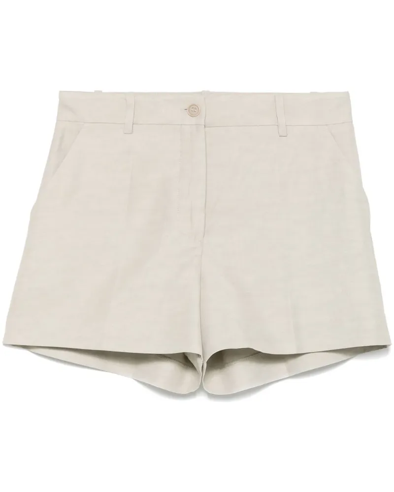 P.A.R.O.S.H. P.A.R.O H. Halbhohe Shorts - Grau Grau