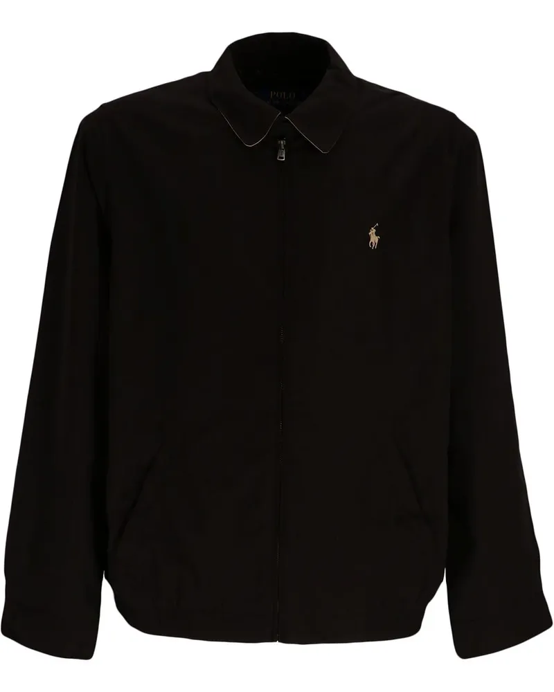 Ralph Lauren Harrington-Jacke mit Logo - Schwarz Schwarz