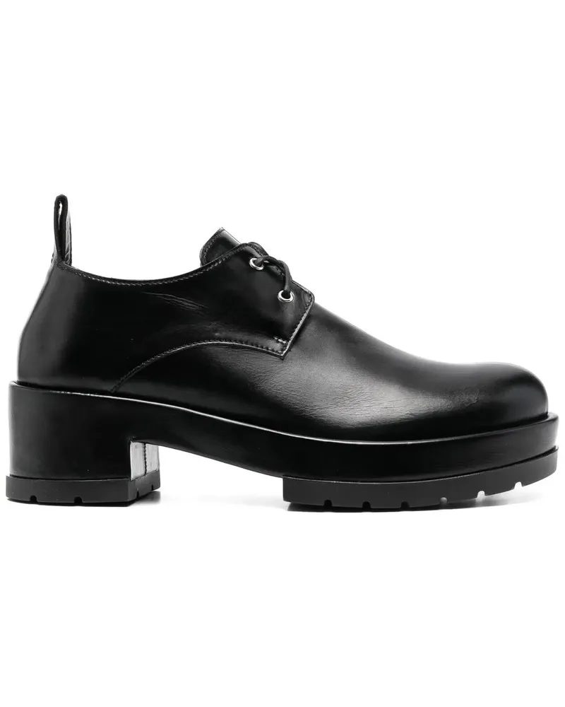 Sapio Oxford-Schuhe mit Blockabsatz - Schwarz Schwarz