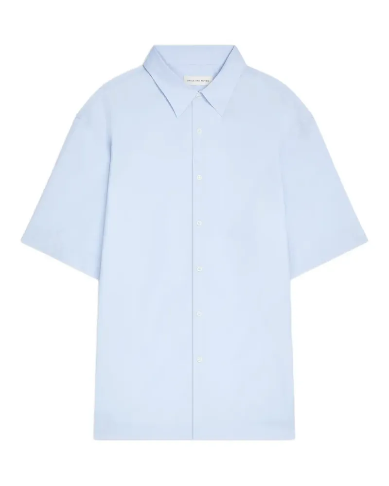 Dries van Noten Kurzärmeliges Hemd - Blau Blau