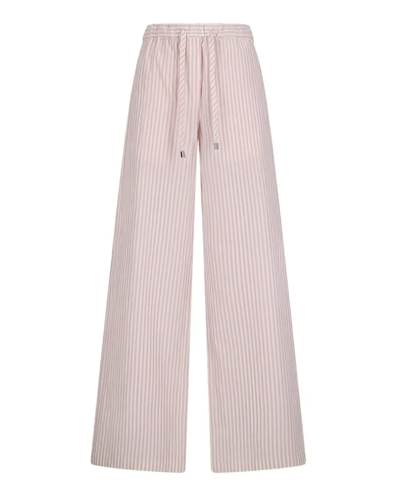 ATTICO striped drawstring trousers - Rosa Rosa