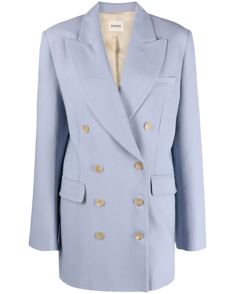 KHAITE The Balton Blazer - Blau Blau
