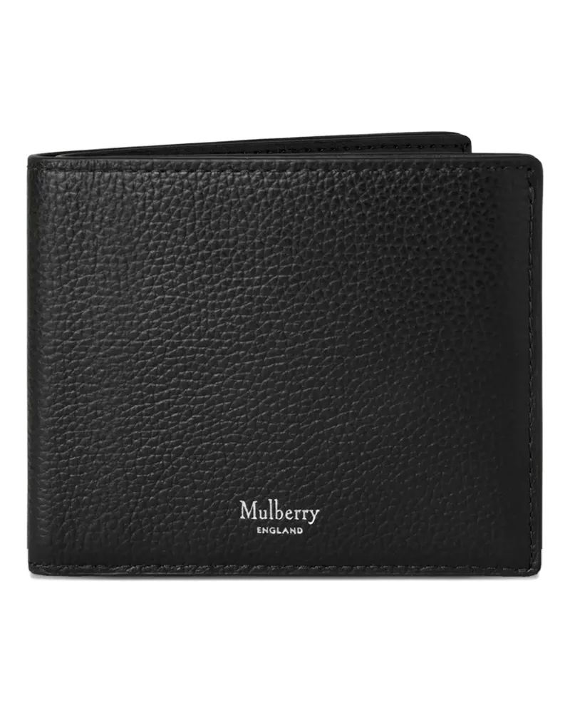 Mulberry Classic Grain Portemonnaie - Schwarz Schwarz