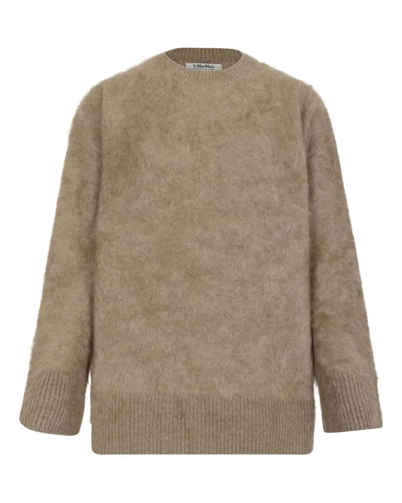 Max Mara Max Mara Pullover mit Rundhalsausschnitt - Nude Nude