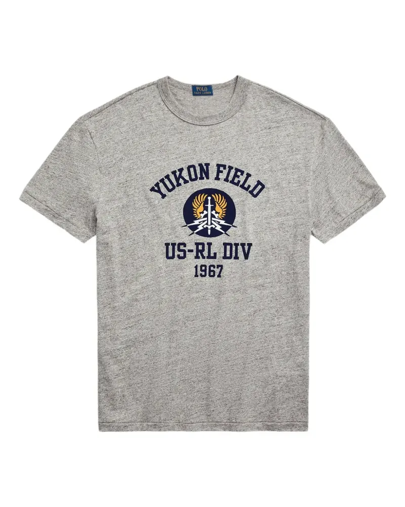 Ralph Lauren graphic-print t-shirt - Grau Grau