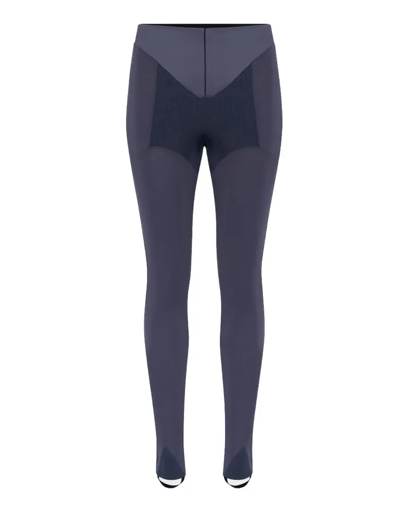 Jean Paul Gaultier cut-out leggings - Blau Blau