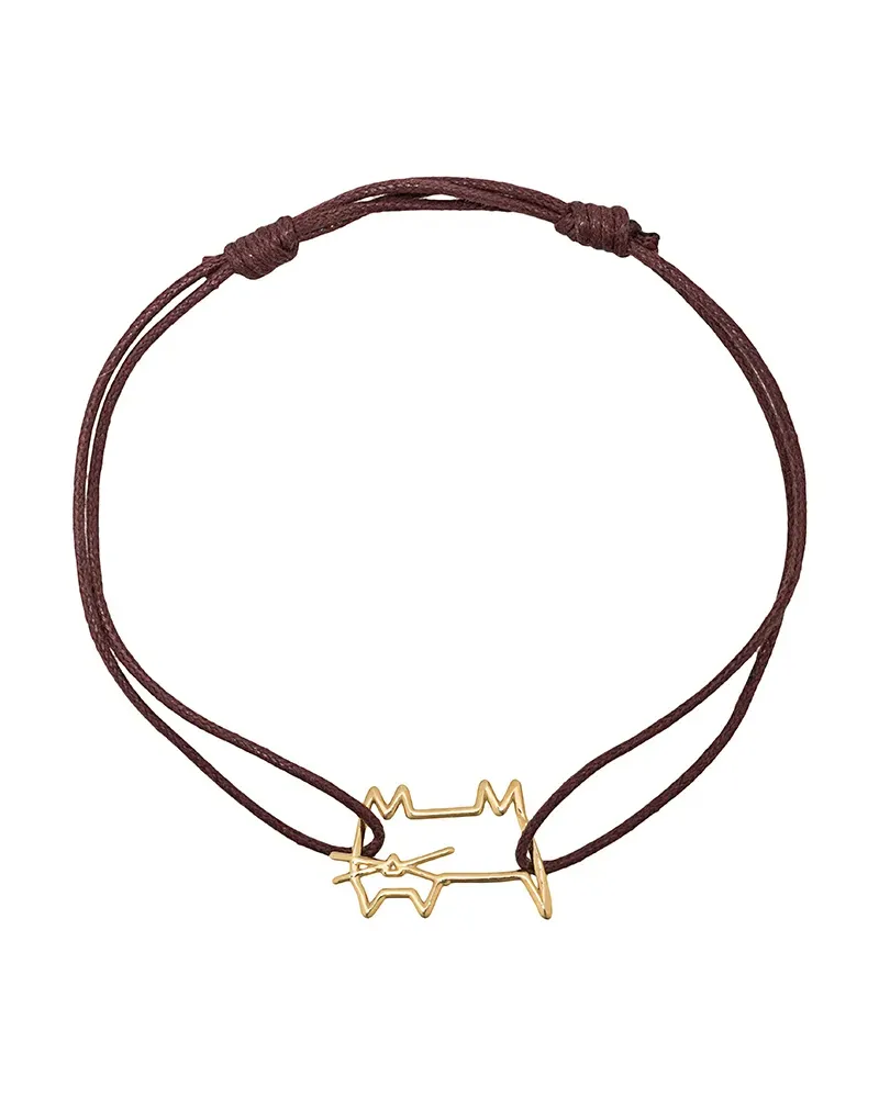 Aliita Armband mit Anhängern - Braun Braun