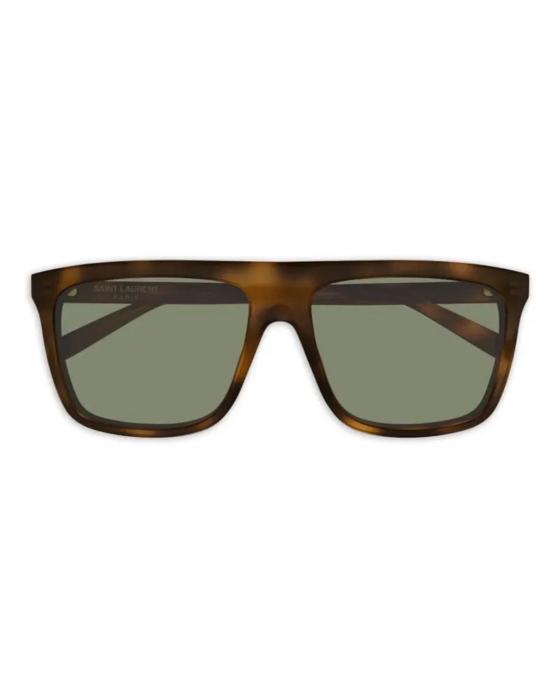 Saint Laurent SL 904 square-frame sunglasses - Braun Braun