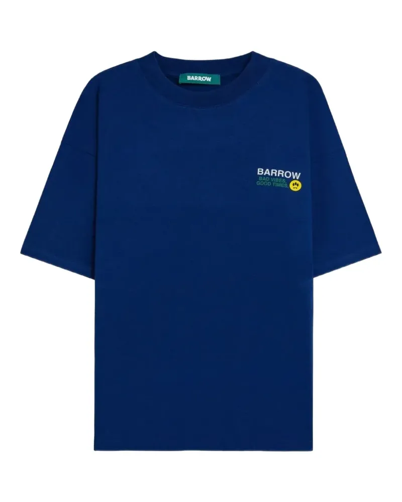 BARROW crew neck T-shirt - Blau Blau