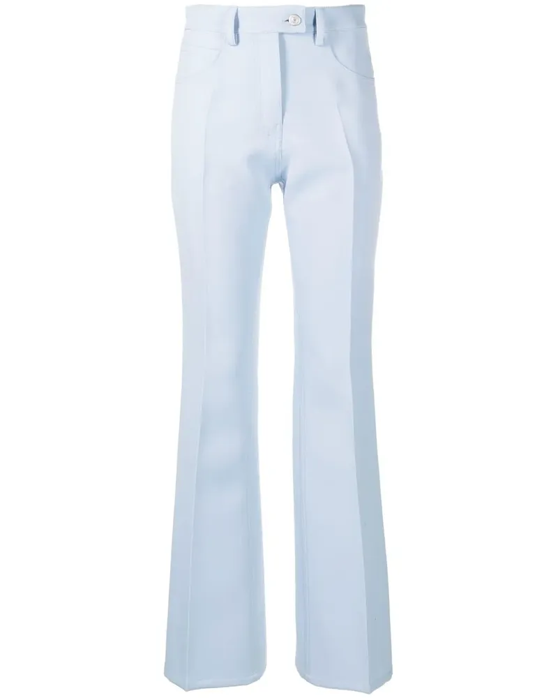Courrèges Hose mit geradem Bein - Blau Blau